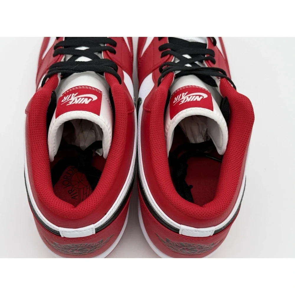 Size 14 *BUY AUTHENTIC* Nike Jordan 1 Retro MCS Low BRED CJ8524-611 No Box Lid